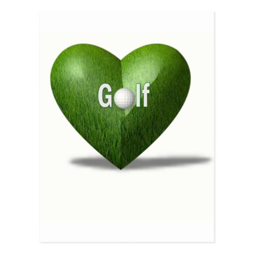 Golf Lover Design Postcard