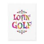 Golf Lover postcards