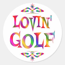 Golf Lover Stickers