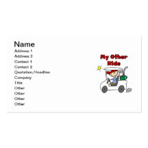 Golf My Other Ride Business Cards