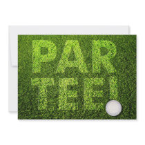 Golf Party Invitations
