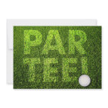 Golf Party invitations