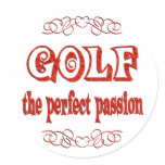 Golf Passion Sticker