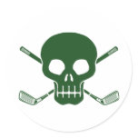 Golf Pirate stickers