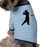 golf player pet clothing