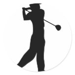 golf player stickers