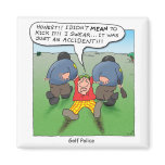 Golf Police magnets