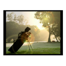 Golf Postcard