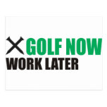 golf postkarten
