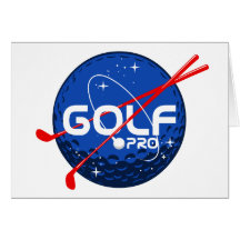 Golf Pro Greeting Cards