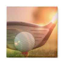 Golf Putter Square Magnet