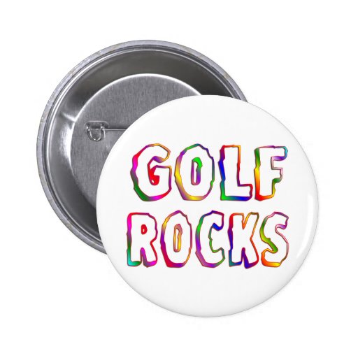 Golf Rocks Buttons