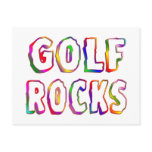 Golf Rocks postcards