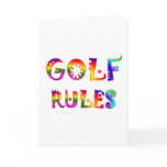 Golf Rules cards