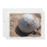 Golf Sand Pit Design Invitation