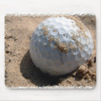 Golf Sand Pit Design Mouse Pad