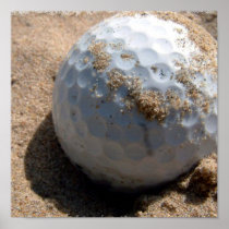 Golf Sand Trap Print