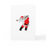 Golf Santa Card