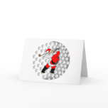 Golf Santa Cards