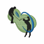 Golf Silhouettes embroidered shirts