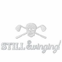 Golf Skull Bad Girls - Still Swinging - Golf Shirt Embroidered Polo Shirt