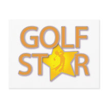 Golf Star Post Card