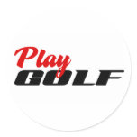 Golf stickers