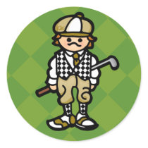 golf STICKer. (see, STICK instead of CLUB. egads)