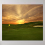 Golf Sunrise Print