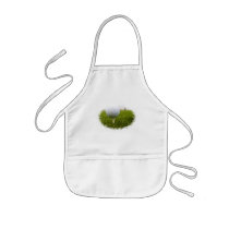 Golf Tee Design Childrens Apron