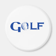 Golf Tee Fridge Magnet