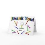 Golf Thank You cards