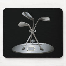 Golf Trophy Mouse Mat