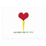 Golf Valentine Postcards