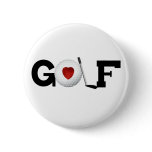 Golf with Golf Ball buttons