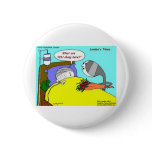 Golfball Hospital Funny Tees Cards Mugs & Gifts Pinback Button