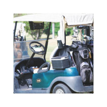 Golfcart Canvas Print