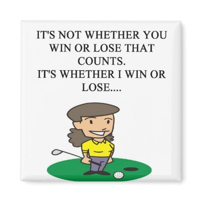 golfer golfing golf joke gifts t-shirts Fridge Magnet