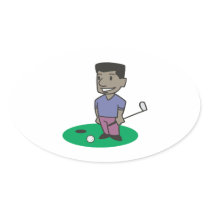 Golfer Stickers