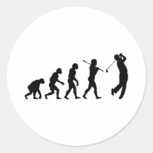 Golfer Stickers