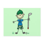 Golfer Tshirts and Gifts Postcard