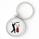 Golfers keychains