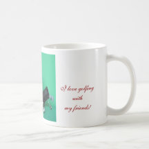 Golfing buddy mug