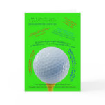 Golfing Jokes  card