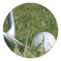 Golfing Photo Stickers