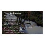 Golitha Falls, Cornwall, England at the Cornish Ri Business Card Templates
