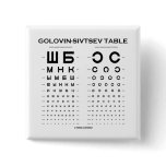 Golovin-Sivtsev Table (Visual Acuity Test / Exam) buttons