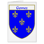 Gomez Coat of Arms/Family Crest Greeting Card