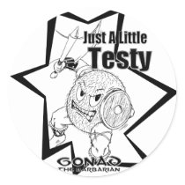 Gonad The Barbarian Sticker
