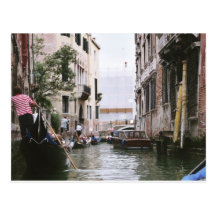 Gondolas Postcard